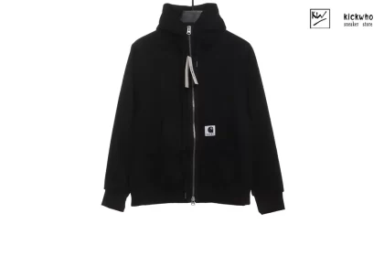 Sacai Carhartt WIP Hoodie Black
