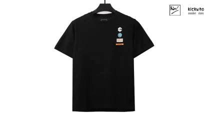 TNF English logo T-shirt Black