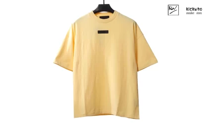 FOG Silicone Label T-shirt Yellow