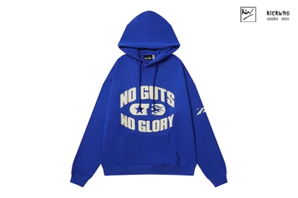 HELLSTAR NO GUTS NO GLORY Hoodie Blue