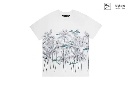 Palm Angels Pueraria Plant T-Shirt White
