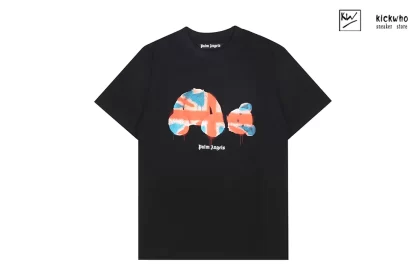 Palm Angels Guillotine Bear T-Shirt Black