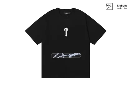 Trapstar Barbed Wire Aow T-Shirt Black