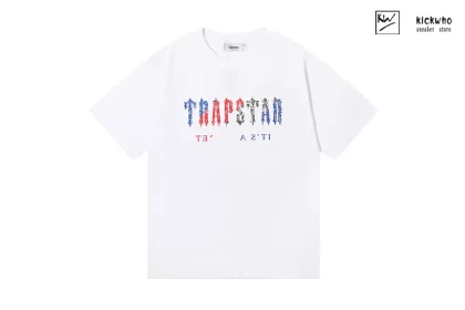 Trapstar Colored Gradient Letters T-Shirt White