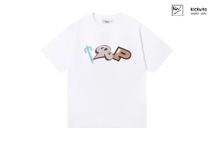 Trapstar Colored "TRP"Logo T-Shirt White