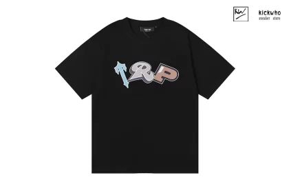 Trapstar Colored "TRP"Logo T-Shirt Black