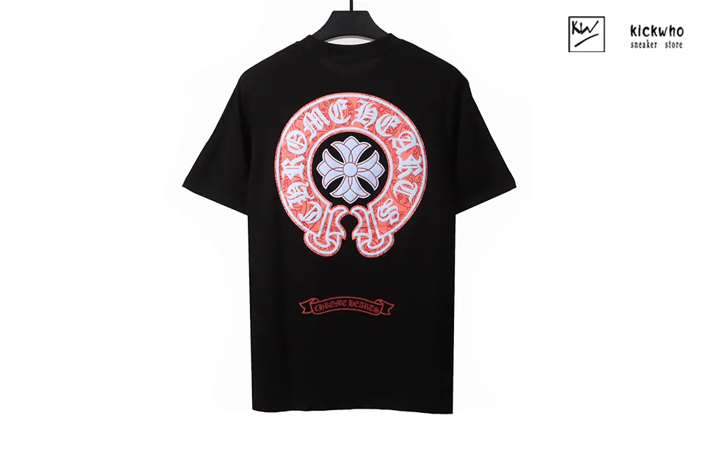 Chrome Hearts Horseshoe Foam T-shirt Black