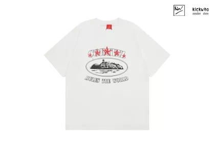 Corteiz Five Star Printing T-Shirt White