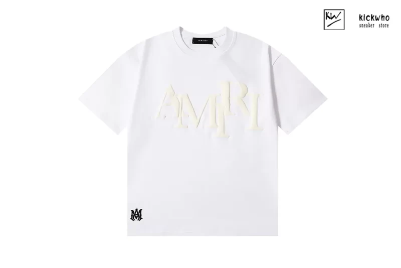 Amiri Large Letter Logo T-Shirt White