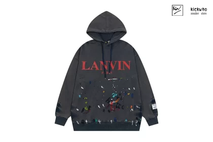 GALLERY DEPT Painted Hoodie Purple