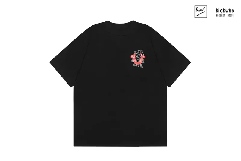 Anti Social Social Club Cartoon Rock T-Shirt Black