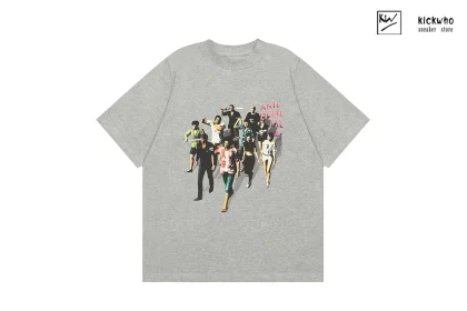 Anti Social Social Club Young Men and Women T-Shirt Grey