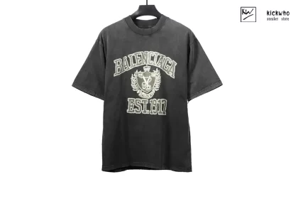 Balenciaga EST.1917 Distress T-shirt