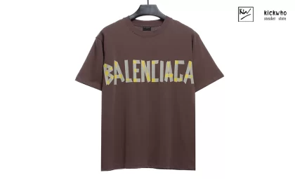 Balenciaga BB Tapes T-shirt Brown