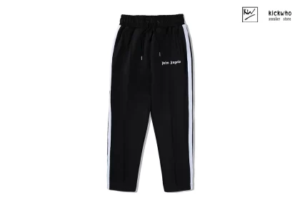 Palm Angels Side Striped Suit Pants Black