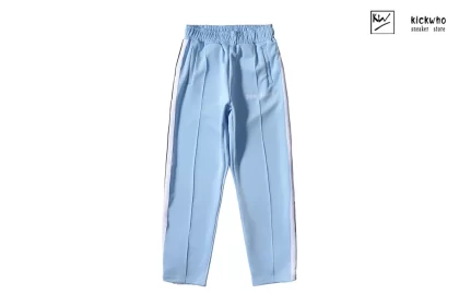 Palm Angels Side Striped Suit Pants Light Blue
