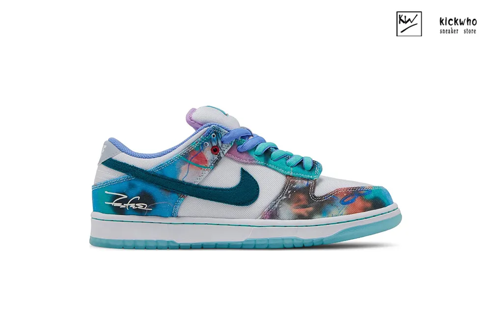 Futura Laboratories x Dunk Low SB 'Bleached Aqua'