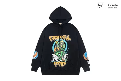 GALLERY DEPT Skull Band Hoodie Black