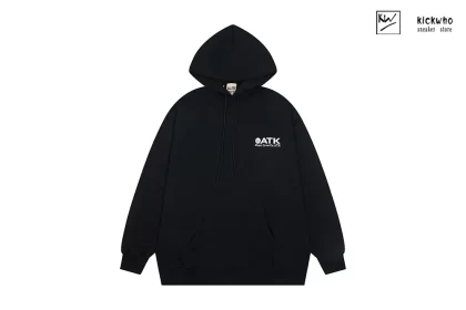 GALLERY DEPT ATK Logo Hoodie Black