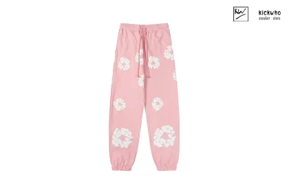 DENIM TEARS Printing Suit Pants Pink