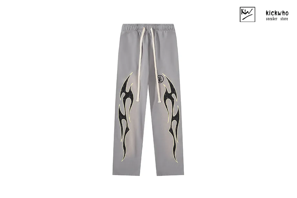 HELLSTAR Mark Washed Pants Grey