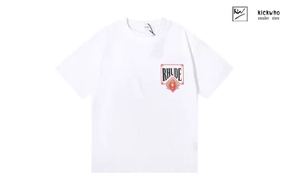 Rhude Red Card T-Shirt White