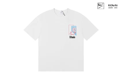 Rhude Race The High Desert T-Shirt White