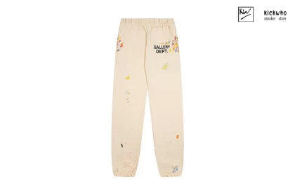 GALLERY DEPT Graffiti Logo Pants Apricot
