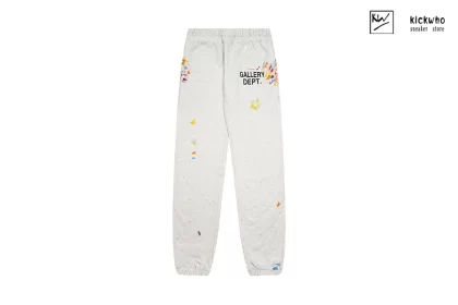 GALLERY DEPT Graffiti Logo Pants Gray