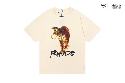 Rhude Tiger T-Shirt Beige