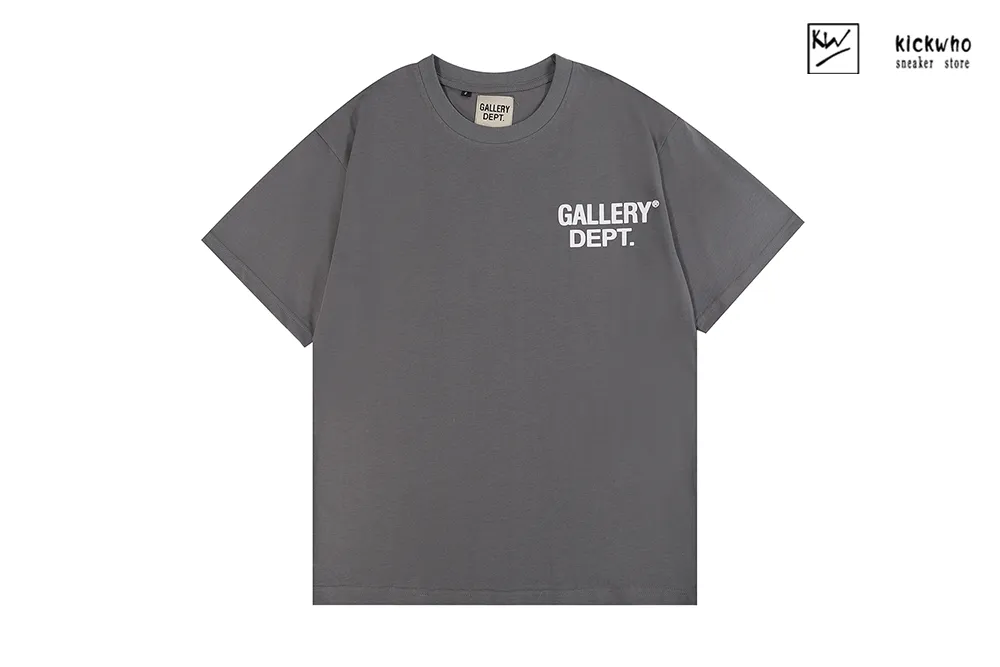 GALLERY DEPT Basic Logo T-Shirt Grey