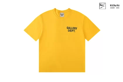 GALLERY DEPT Logo T-Shirt Yellow