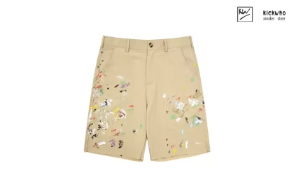 GALLERY DEPT Spicy ink Workwear Shorts Khaki
