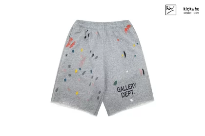 GALLERY DEPT Graffiti Letters Shorts Grey