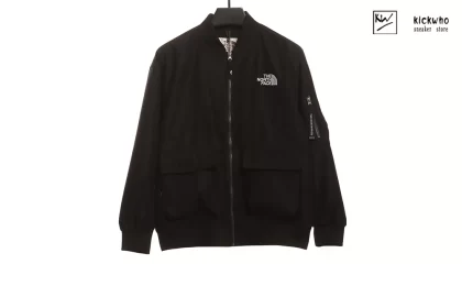 TNF zippered outdoor jacket black
