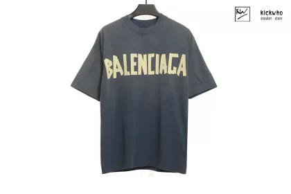 Balenciaga BB Tapes T-shirt Blue