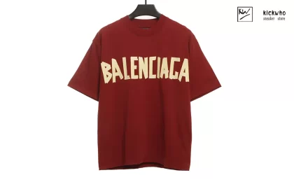 Balenciaga BB Tapes T-shirt Red