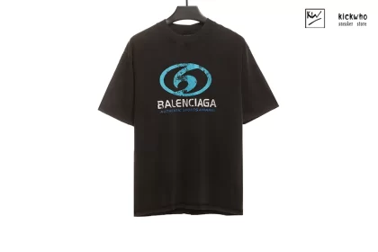 Balenciaga Distress Surf T-shirt