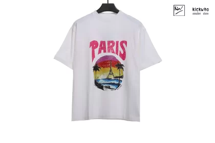Balenciaga Sunset Beach Tower T-shirt White