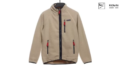 Patagonia Classic Fleece Chest Pocket Jacket Apricot