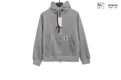 Sacai Carhartt WIP Hoodie Grey