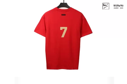 FOG Letter 7 T-shirt Red