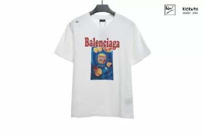 Balenciaga X Lay's Blue T-shirt