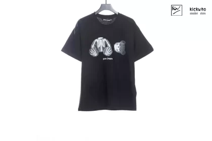 Palm Angels Perspective Bear Tee Black