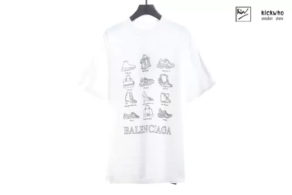Balenciaga SS21 Shopping T-shirt White