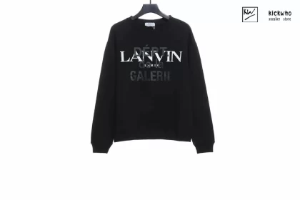 Lanvin Gallery Dept. Printed Crewneck Black