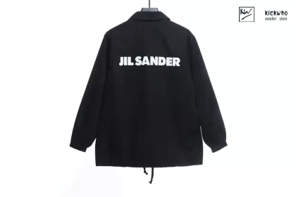 JIL SANDER Logo Jacket Black