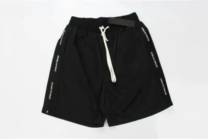 Daniel Patrick Black Stripe Mesh Shorts