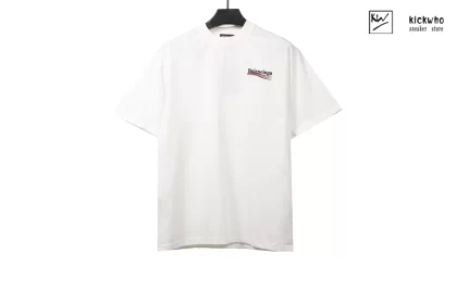 Balenciaga Cola Embroidery T-shirt White