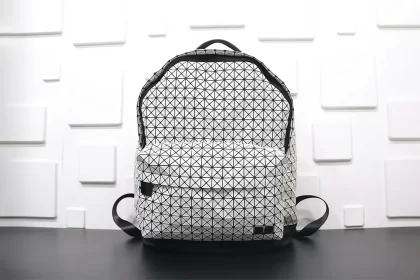 Issey Miyake Geometry Backpack White